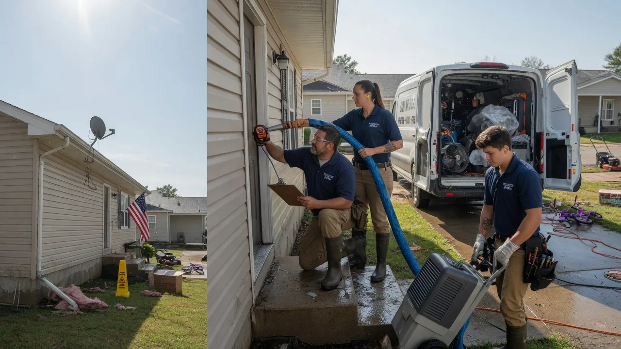 Ceiling Water Damage Restoration in Bradley, ME near me